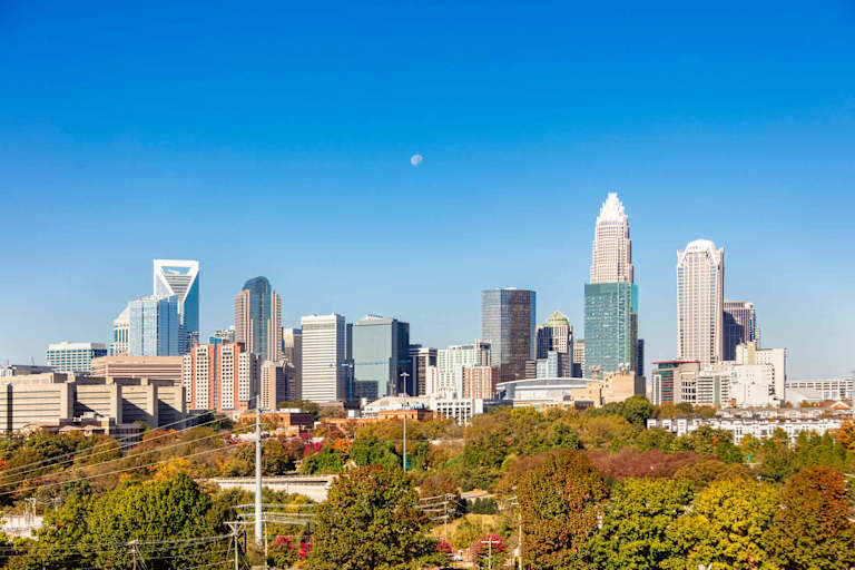 Charlotte, NC skyline